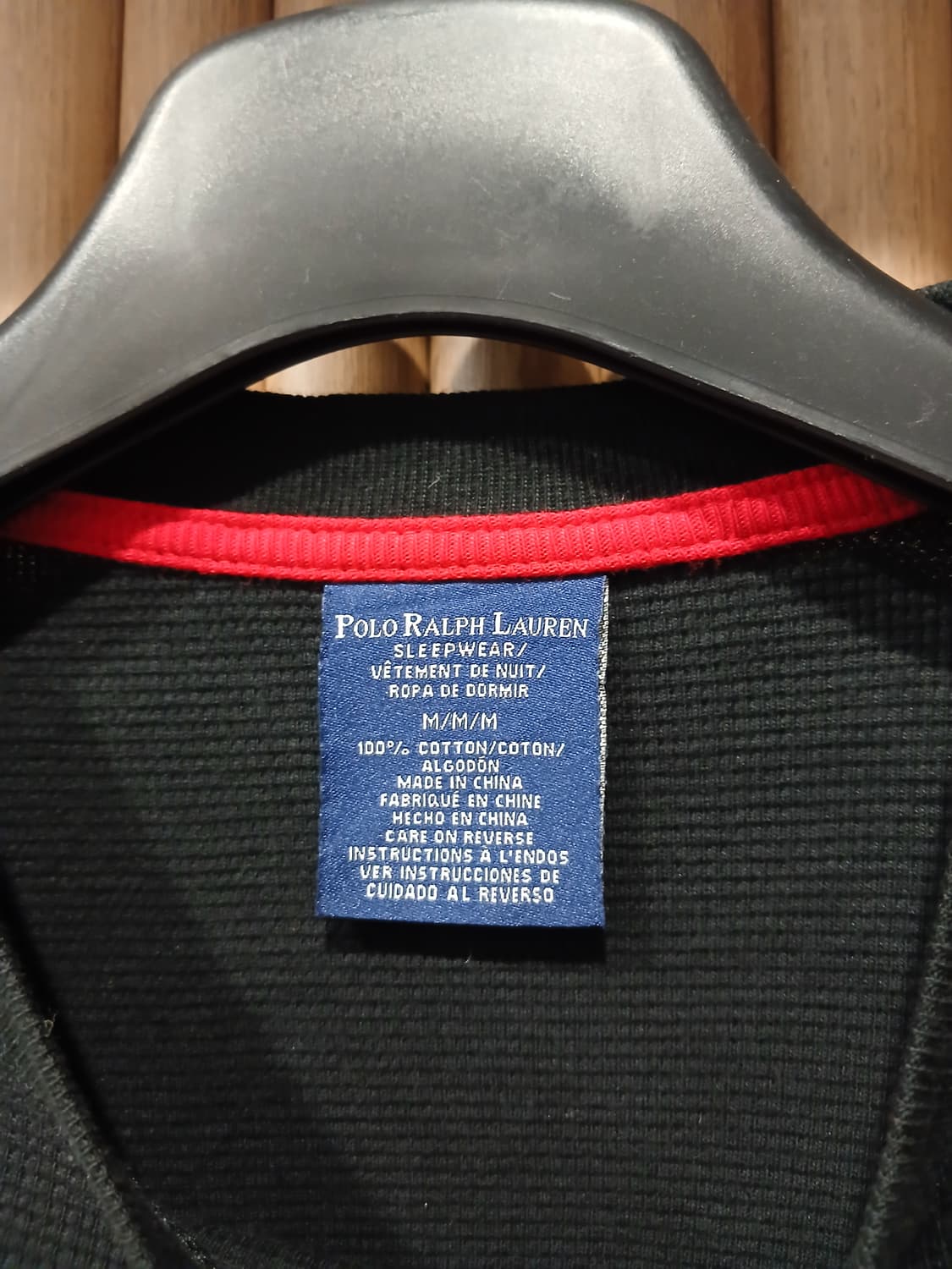 폴로 랄프로렌 와플 긴팔 티셔츠 - M 상품이미지3