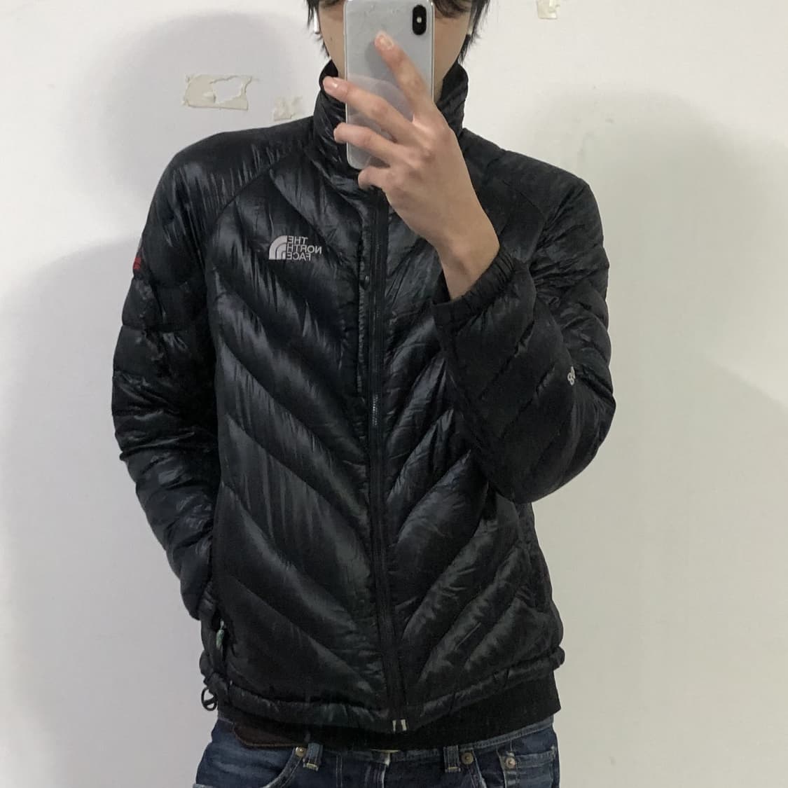 노스페이스 퍼택스 미드로고 경량패딩  상품이미지3