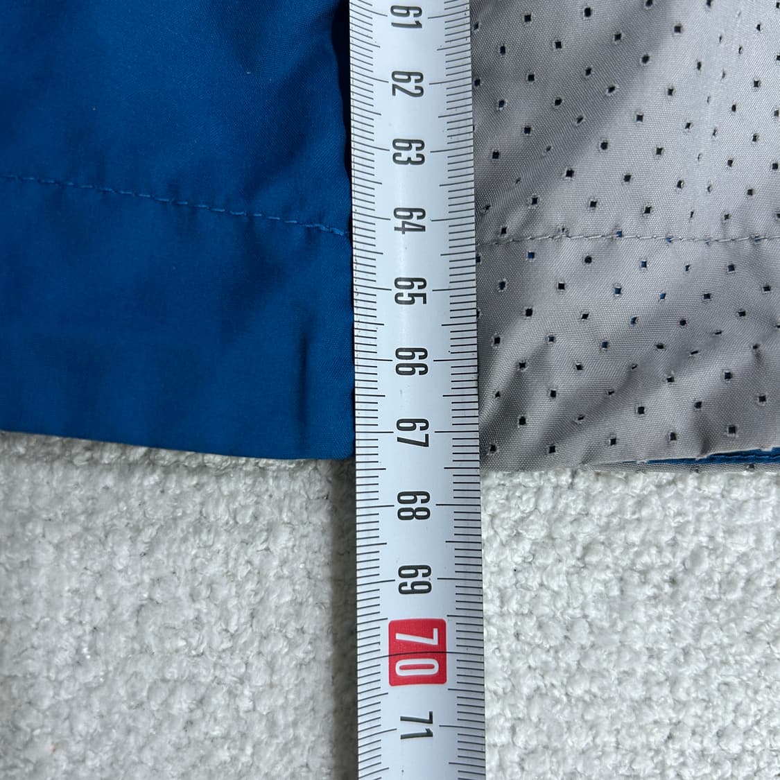 살로몬 블루/회색 바람막이 자켓 m 상품이미지5