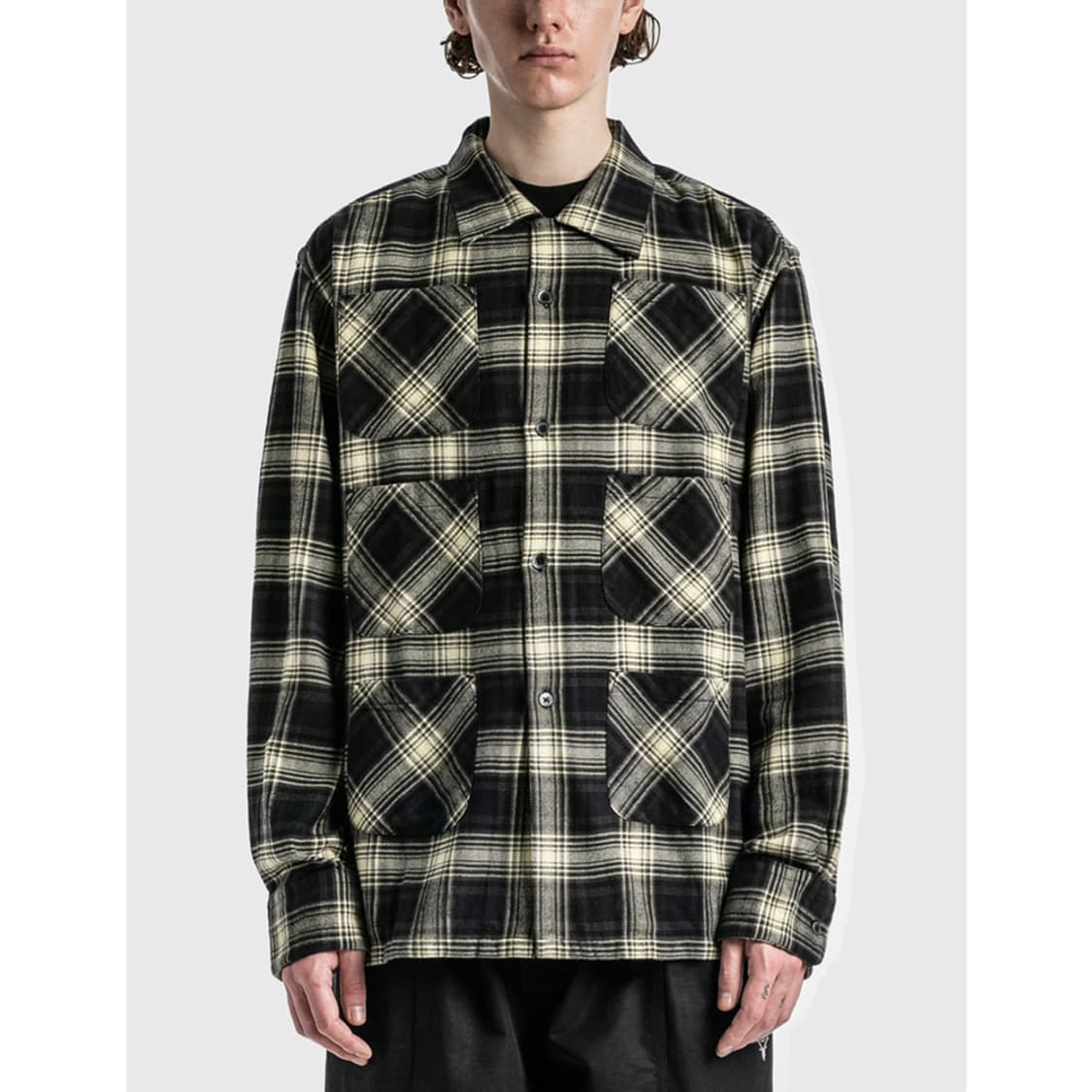 SOUTH2 WEST8 6 Pocket Plaid Twill Shirt 상품이미지6