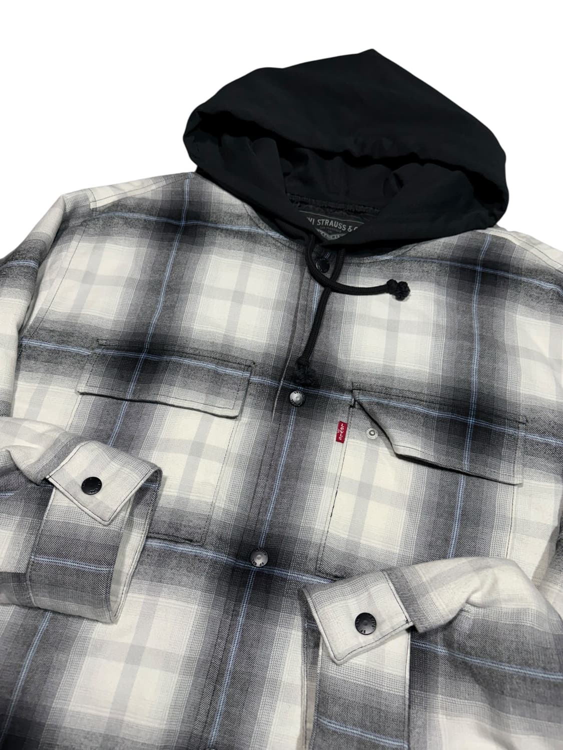 Levis 리바이스 타탄체크 후드자켓 상품이미지2