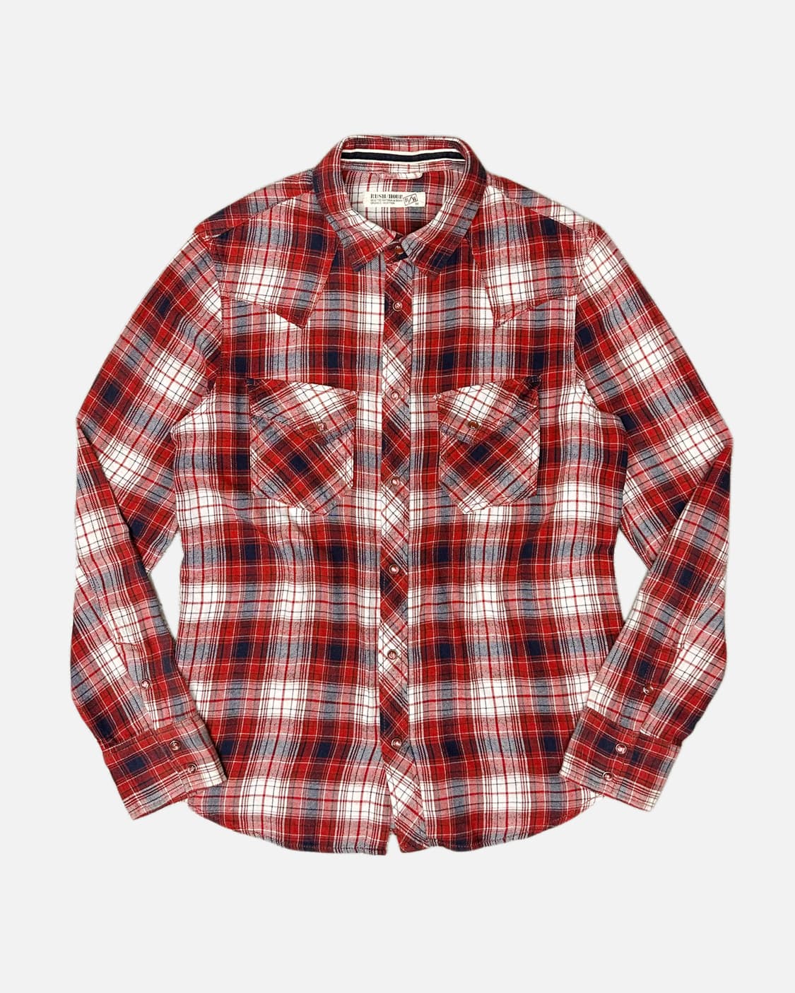 RUSH HOUR western red chec shirt 상품이미지1