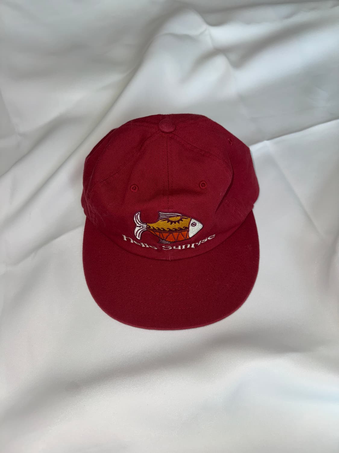 헬로선라이즈) 에스닉 피쉬 자수 6패널 볼캡 상품이미지3