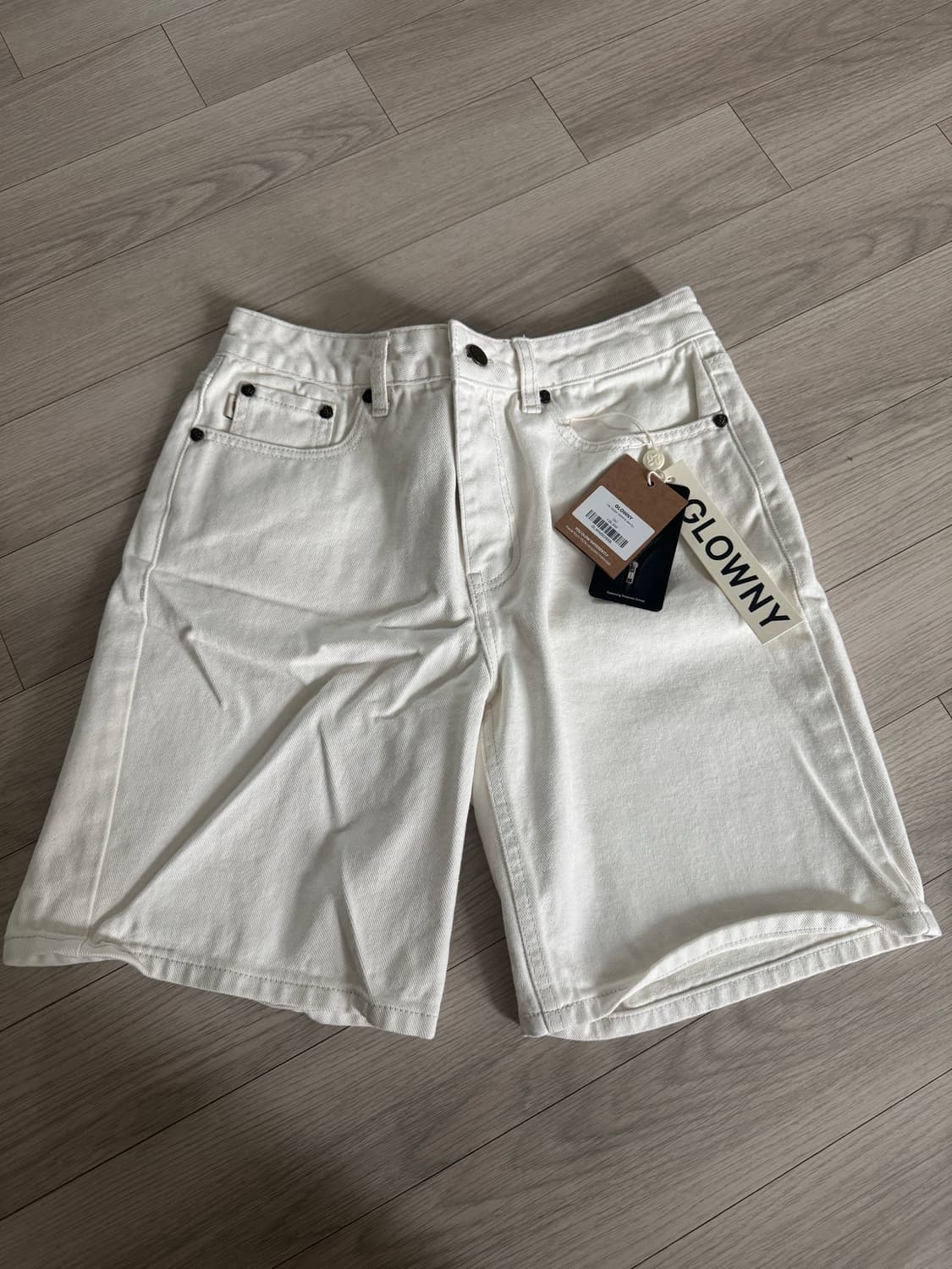 글로니 페기 쇼츠 (화이트) 상품이미지2