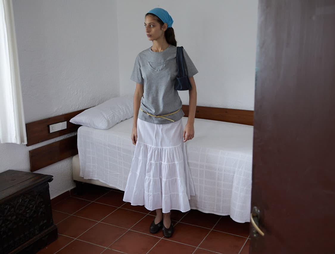 25SS_Paloma wool cotton blend long skirt 상품이미지1
