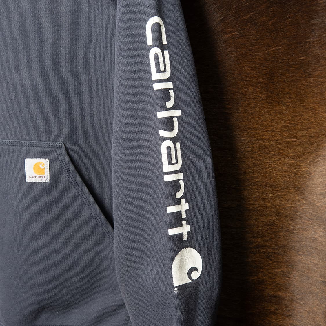 [S] 칼하트 K288 미드웨이트 로고 슬리브 후디 MT-1500  상품이미지2