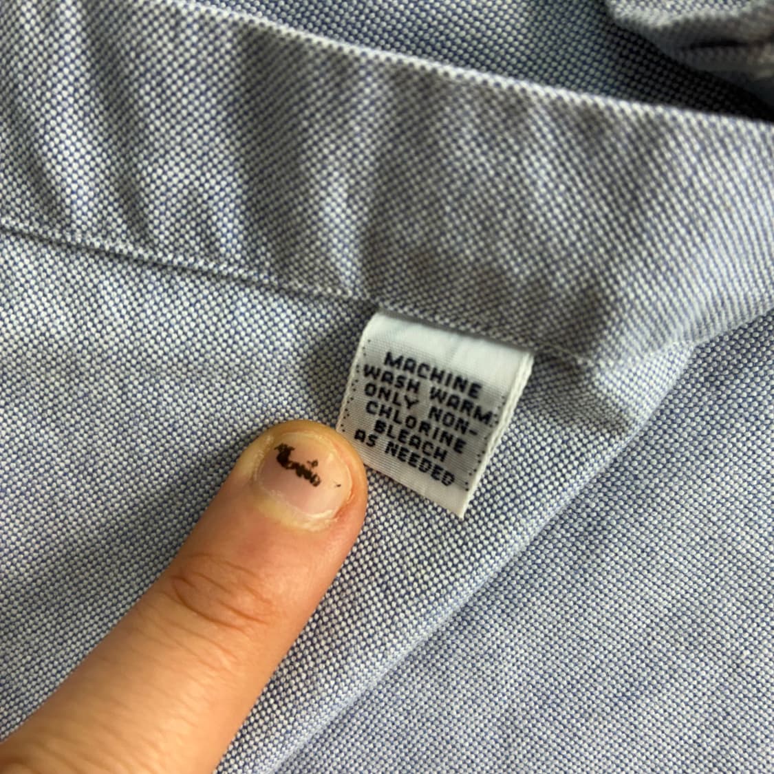 Polo  폴로 랄프로렌 자수 코튼 소라 솔리드 빅셔츠  상품이미지5