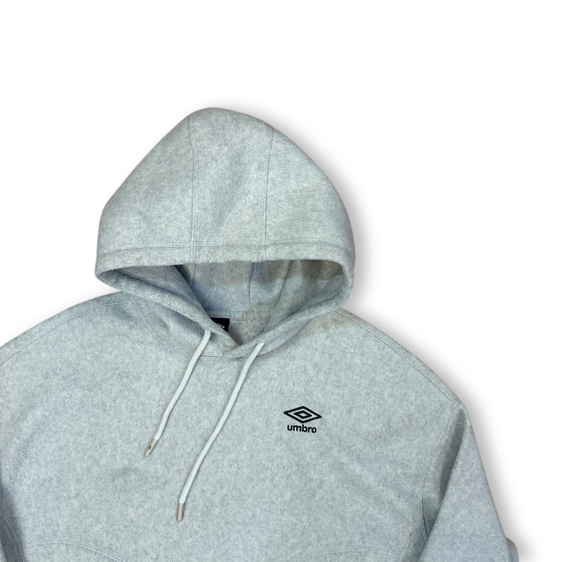 엄브로 크롭 후리스 후드티 상품이미지2