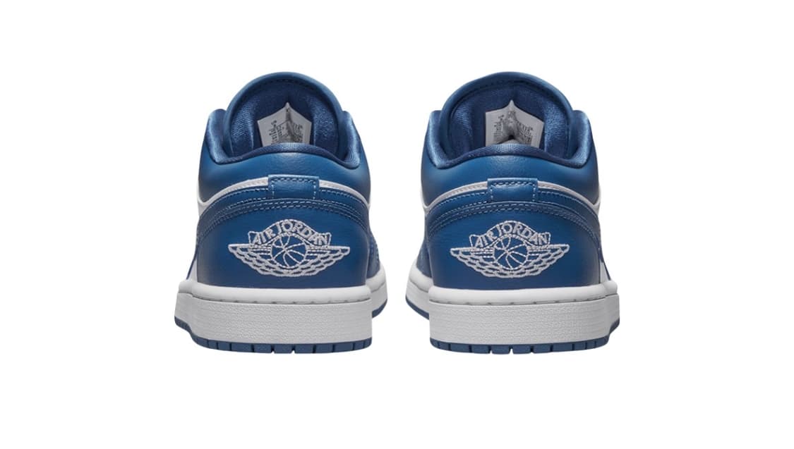 (W) 조던 1 로우 화이트 다크 마리나 블루 상품이미지3