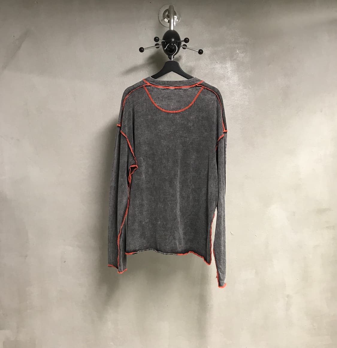 디젤 피그먼트 긴팔 티셔츠 XL 상품이미지8