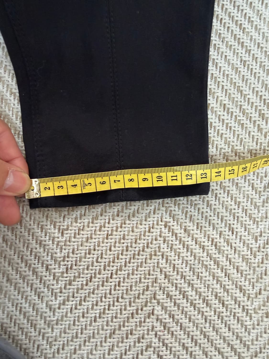 정품) 띠어리 블랙 여성 바지 0(26) 상품이미지10