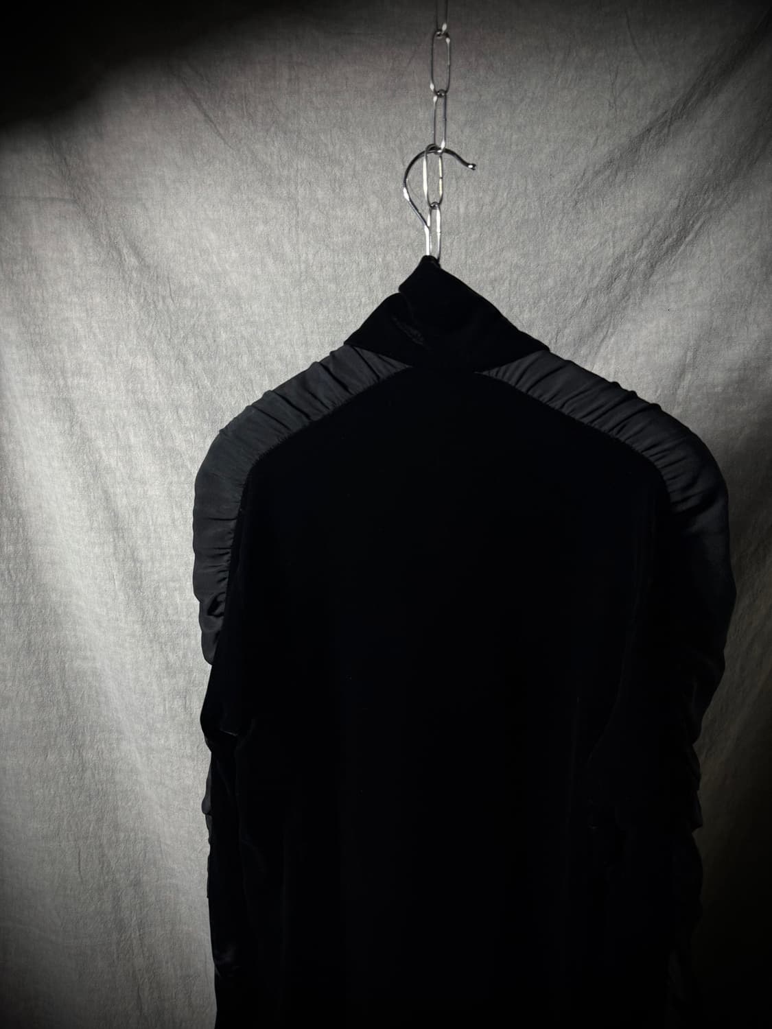 Ripvanwinkle Velour Gathered Arm Zip  상품이미지8