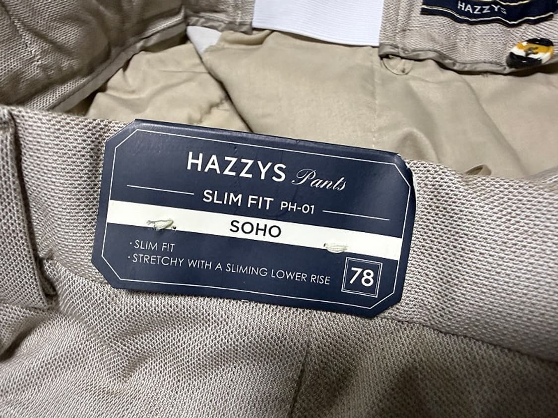 헤지스 면 스판 바지 남성용 30인치 새제품 상품이미지5