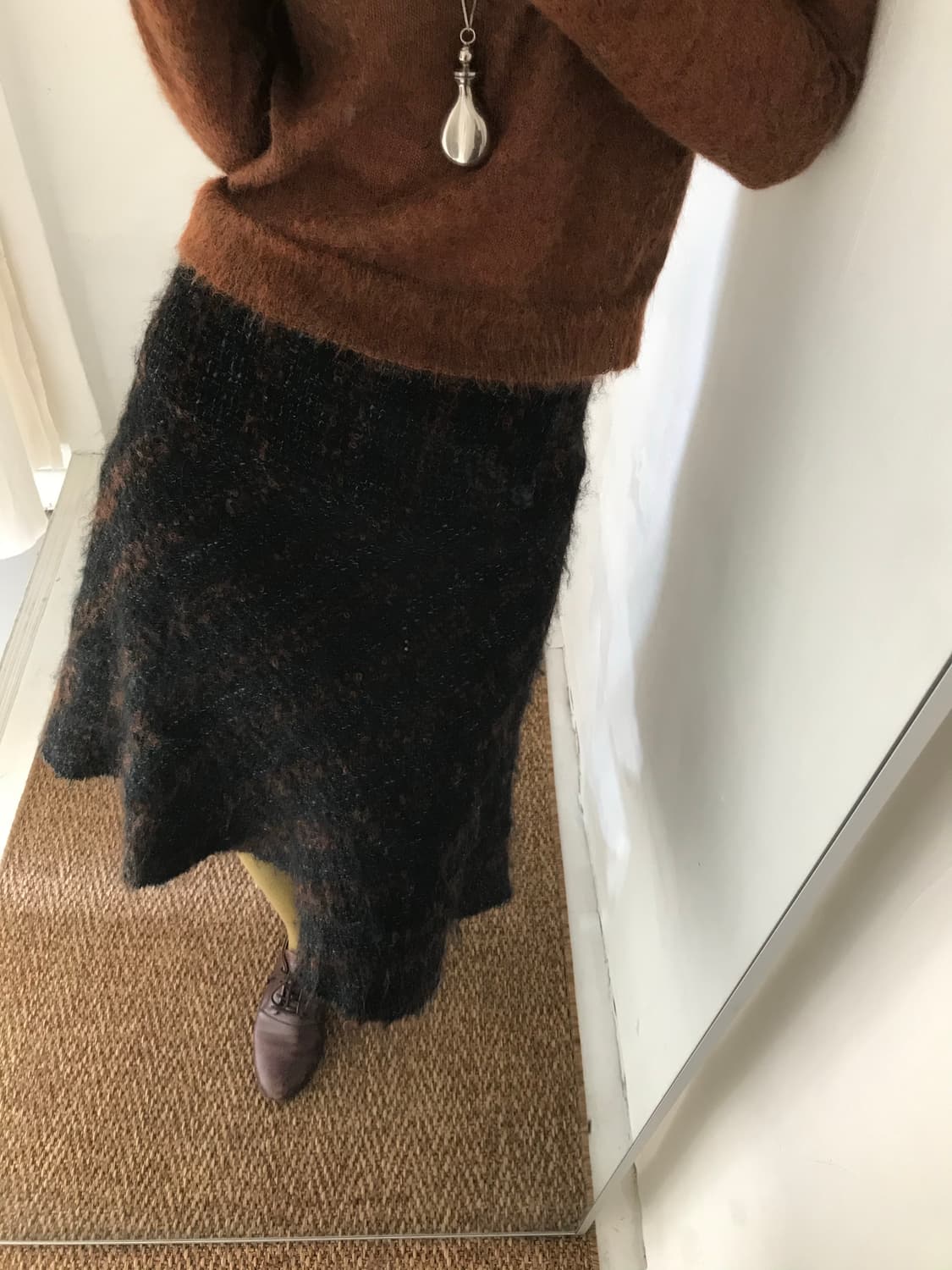 tweed multi-color skirt 상품이미지1