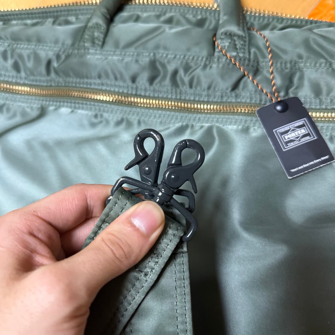 포터 탱커 브리프케이스 2way 올리브 상품이미지8