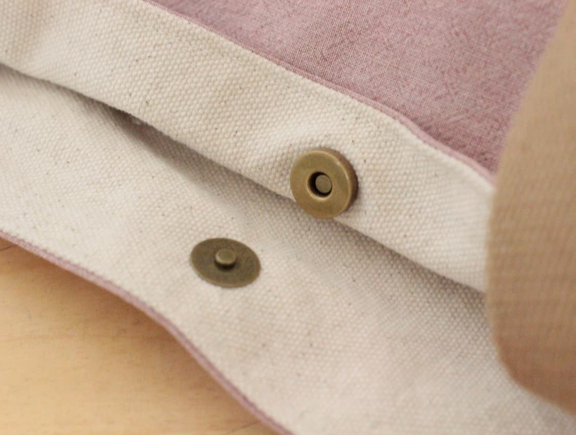 (잠시할인중) 핸드메이드 곰무늬 2포켓 핑크 가방 상품이미지6