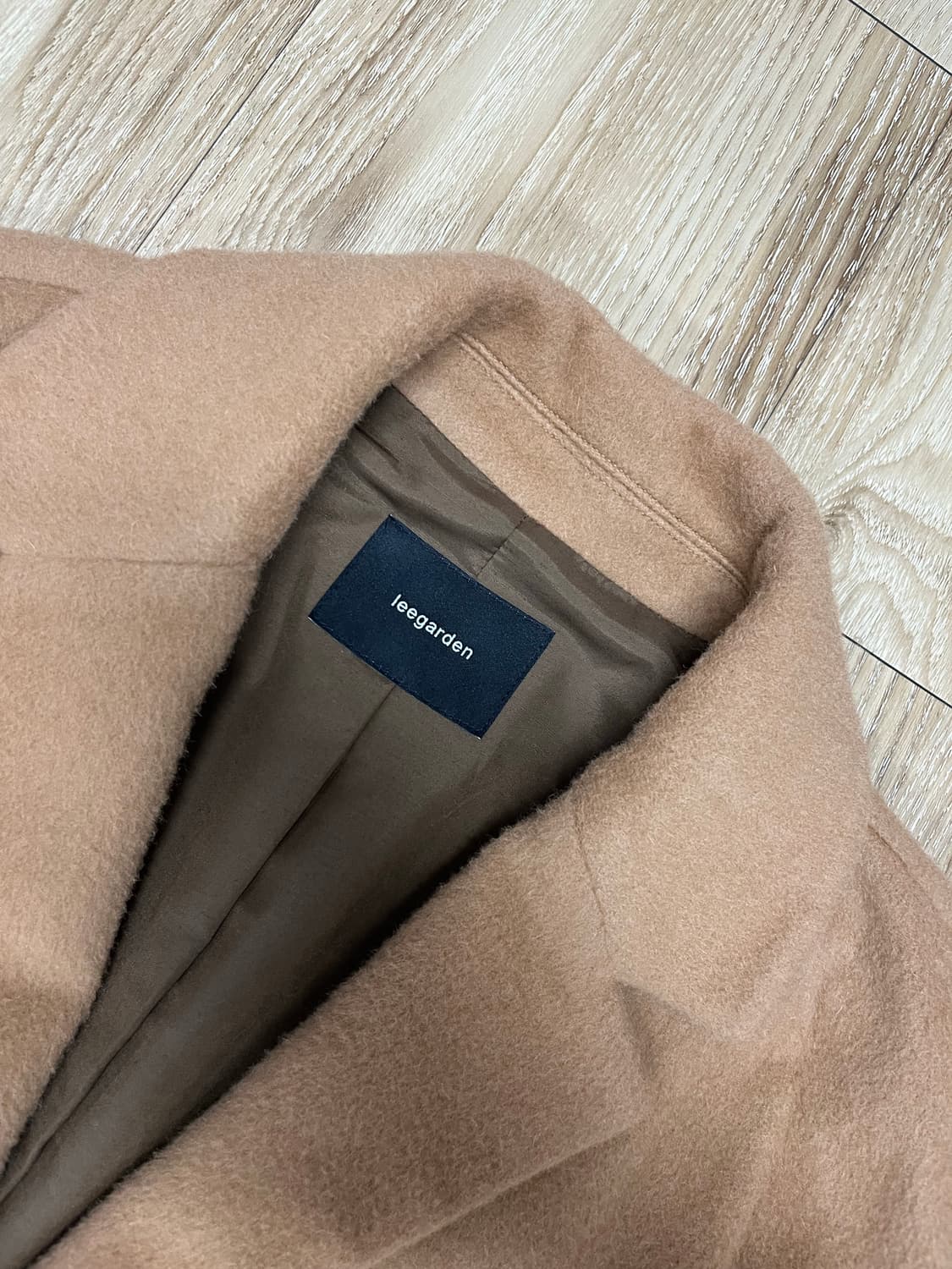 리가든 울/앙고라 오버핏 코트 F 상품이미지3