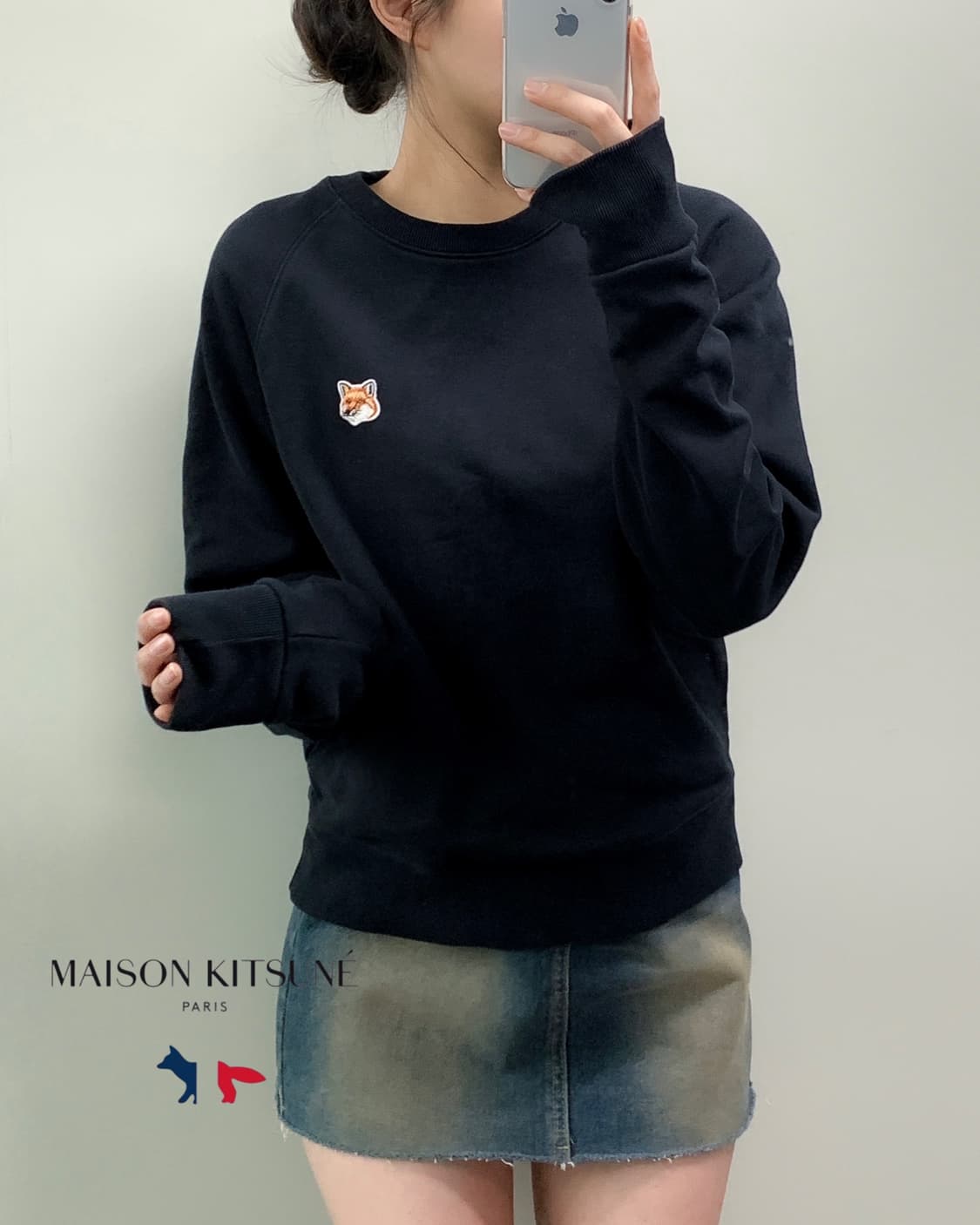 메종키츠네 맨투맨 상품이미지1