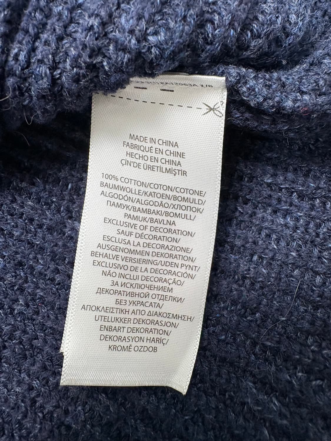 폴로 랄프로렌 가디건 네이비 상품이미지9