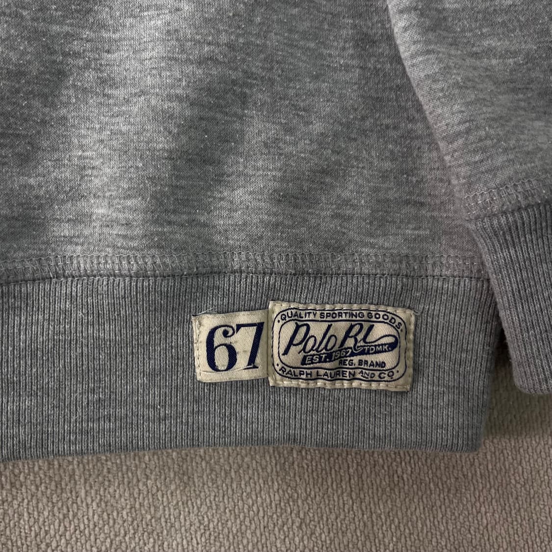 100 폴로랄프로렌 신형라벨 스펠아웃 맨투맨 상품이미지7