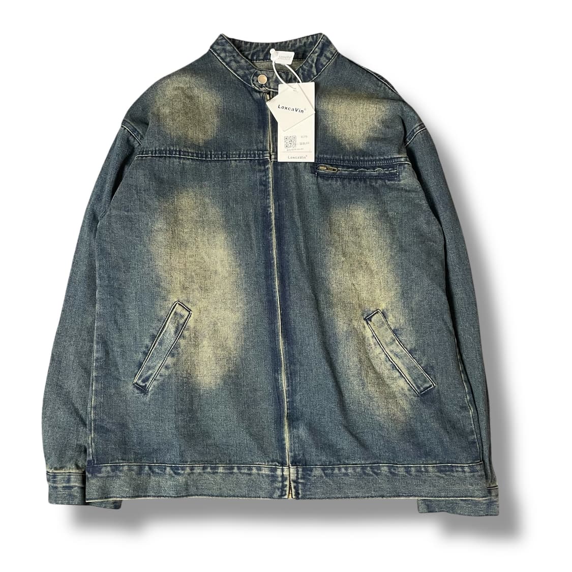 LoxcaVin 빈티지 워싱 절개 데님 3 상품이미지1