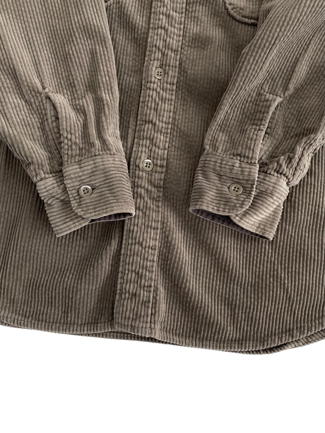 빔즈 오버사이즈 코듀로이 워크 셔츠 상품이미지4