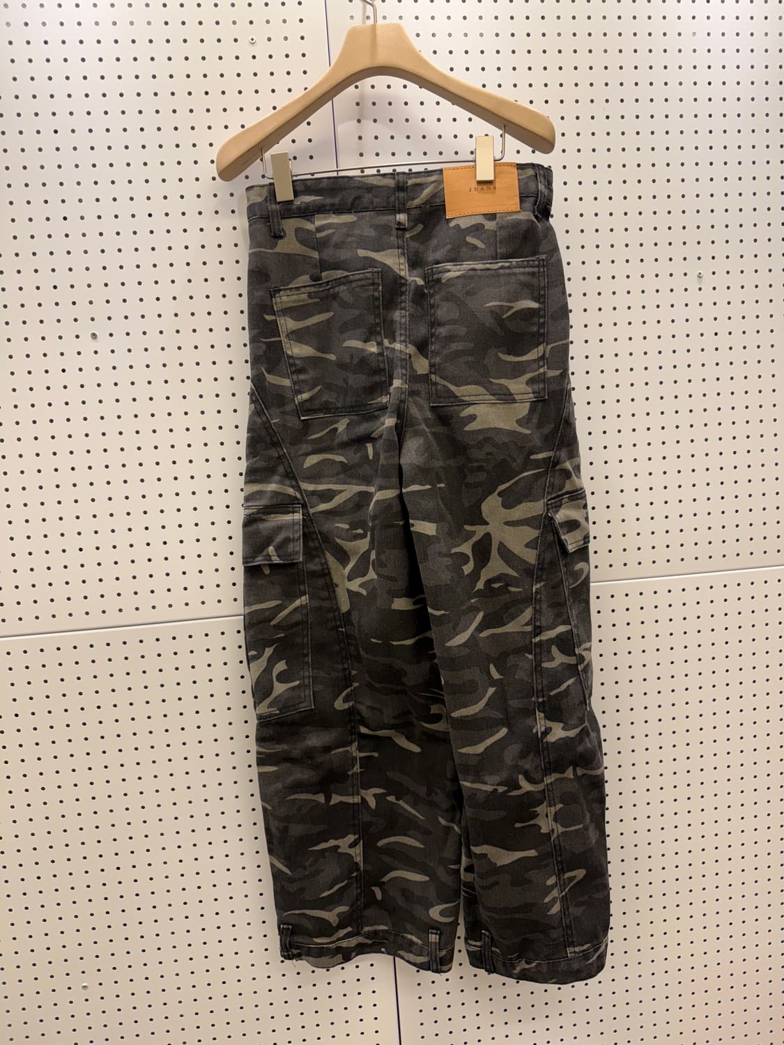 빈티지 카모 커브드 코튼 팬츠 U692 상품이미지4