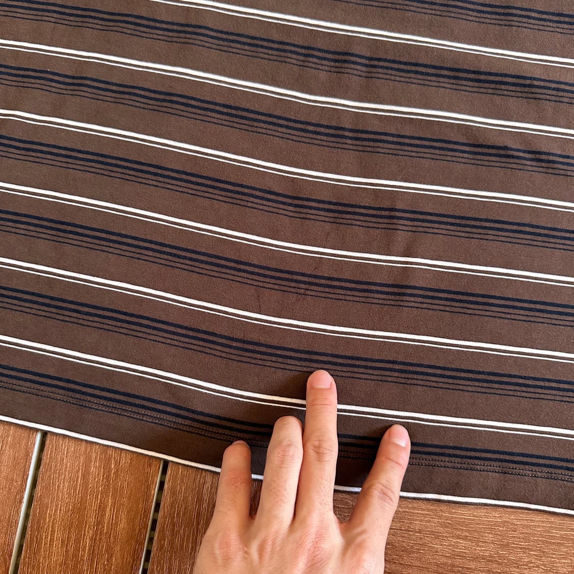 23Homme striped cotton jersey 1/2 tee 상품이미지9