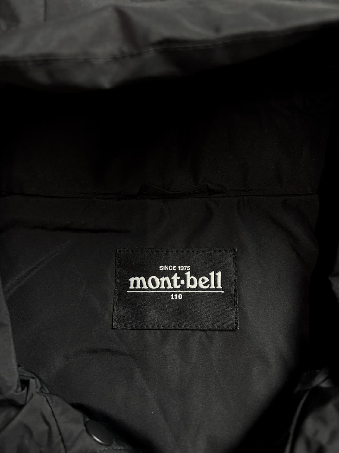 몽벨 블랙 테크웨어 박시핏 마운틴 자켓 1668 상품이미지3