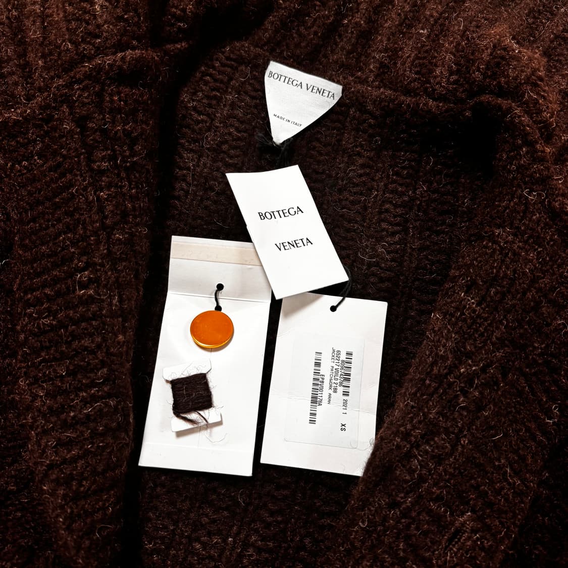 XS 텍ㅇ 새상품 보테가베네타 정가198만 청키 니트 스웨터 가디건 자켓 상품이미지10