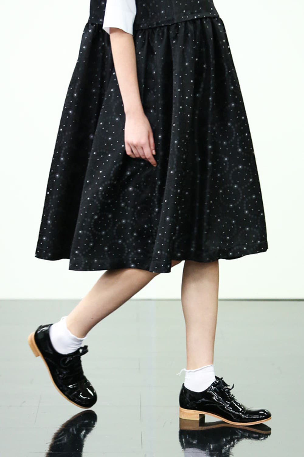 Texture Mixed Dot Skirt 상품이미지3