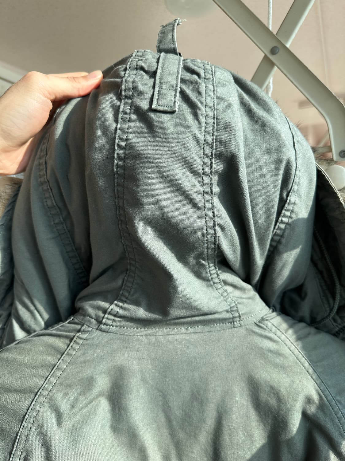 미군 오리지널 N3B파카 미디움 M 상품이미지6