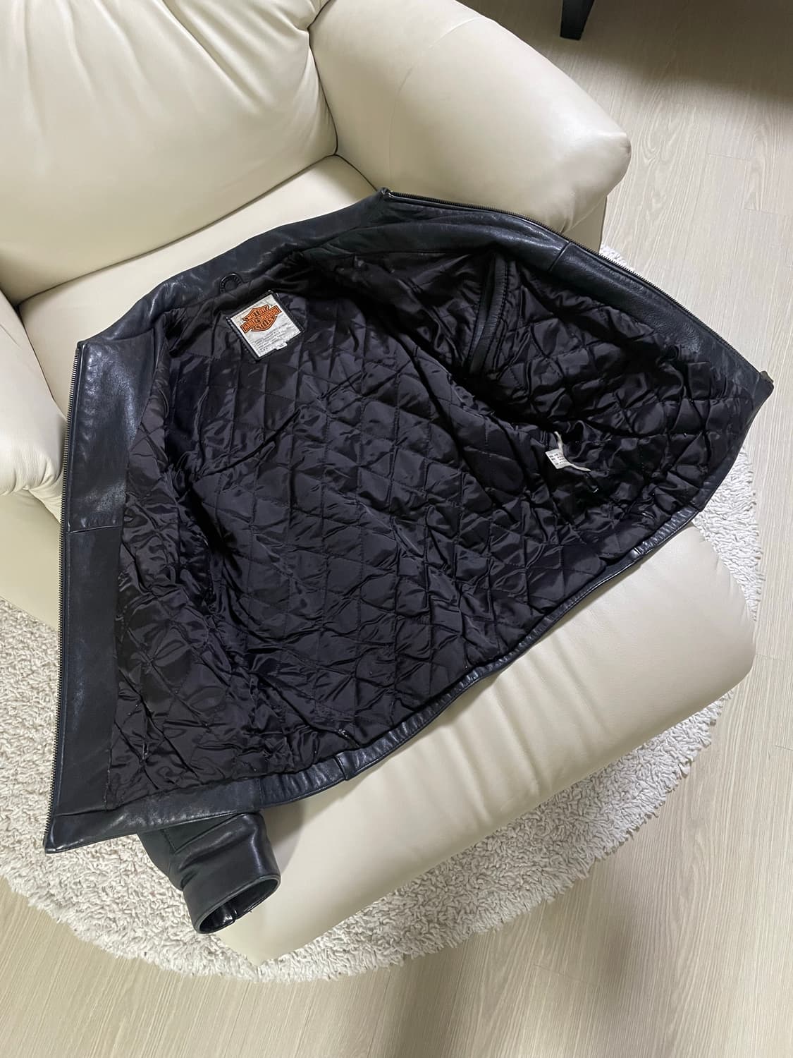 할리데이비슨 카우하이드 싱글 라이더 레더자켓 상품이미지5