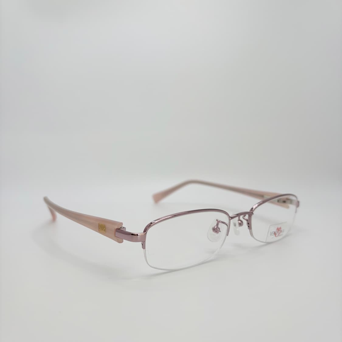 VENETIAN 핑크 메탈 반무테 상품이미지2