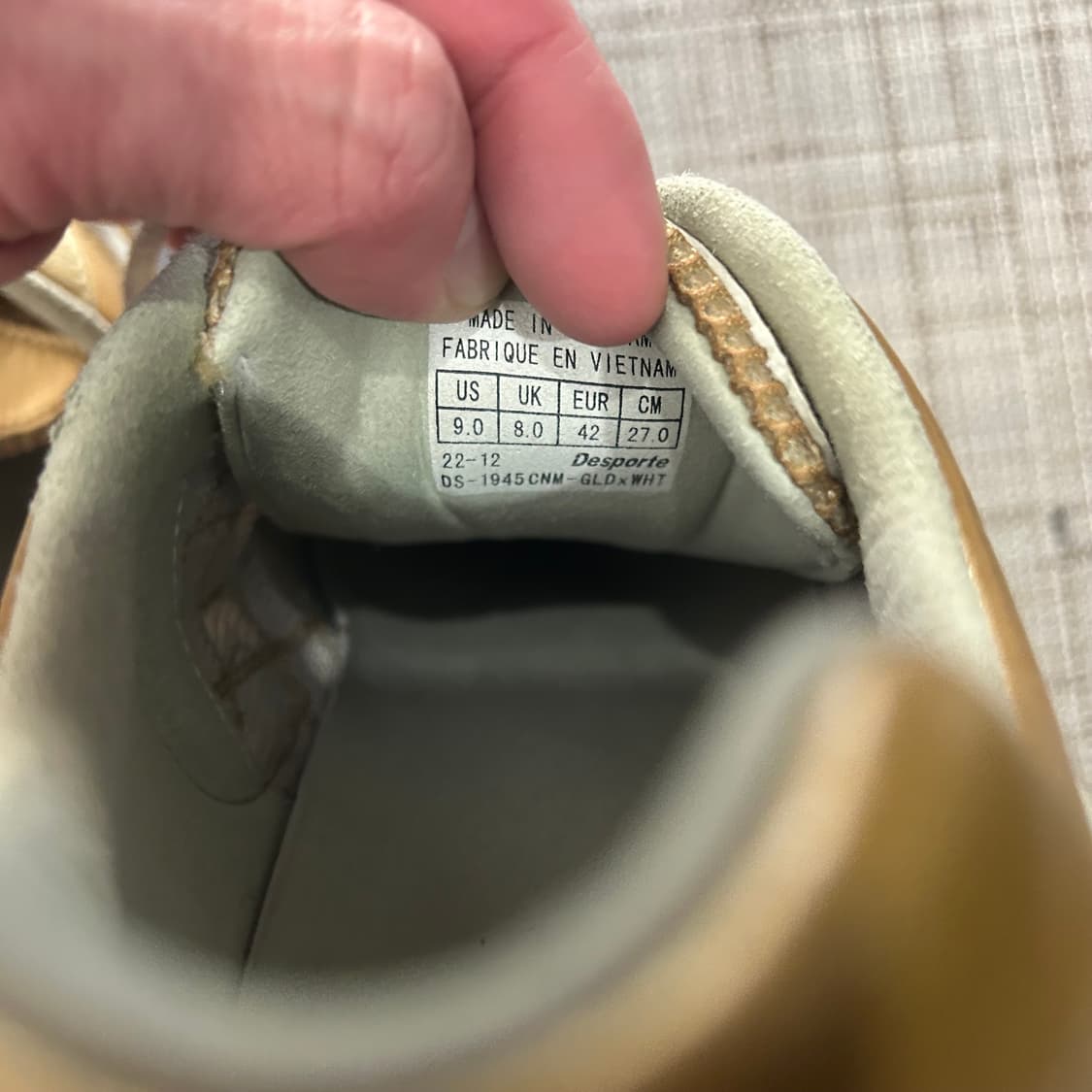 데스포르치 상루이스 kt프로2 창갈이 제품(265~270 사이즈) 상품이미지6