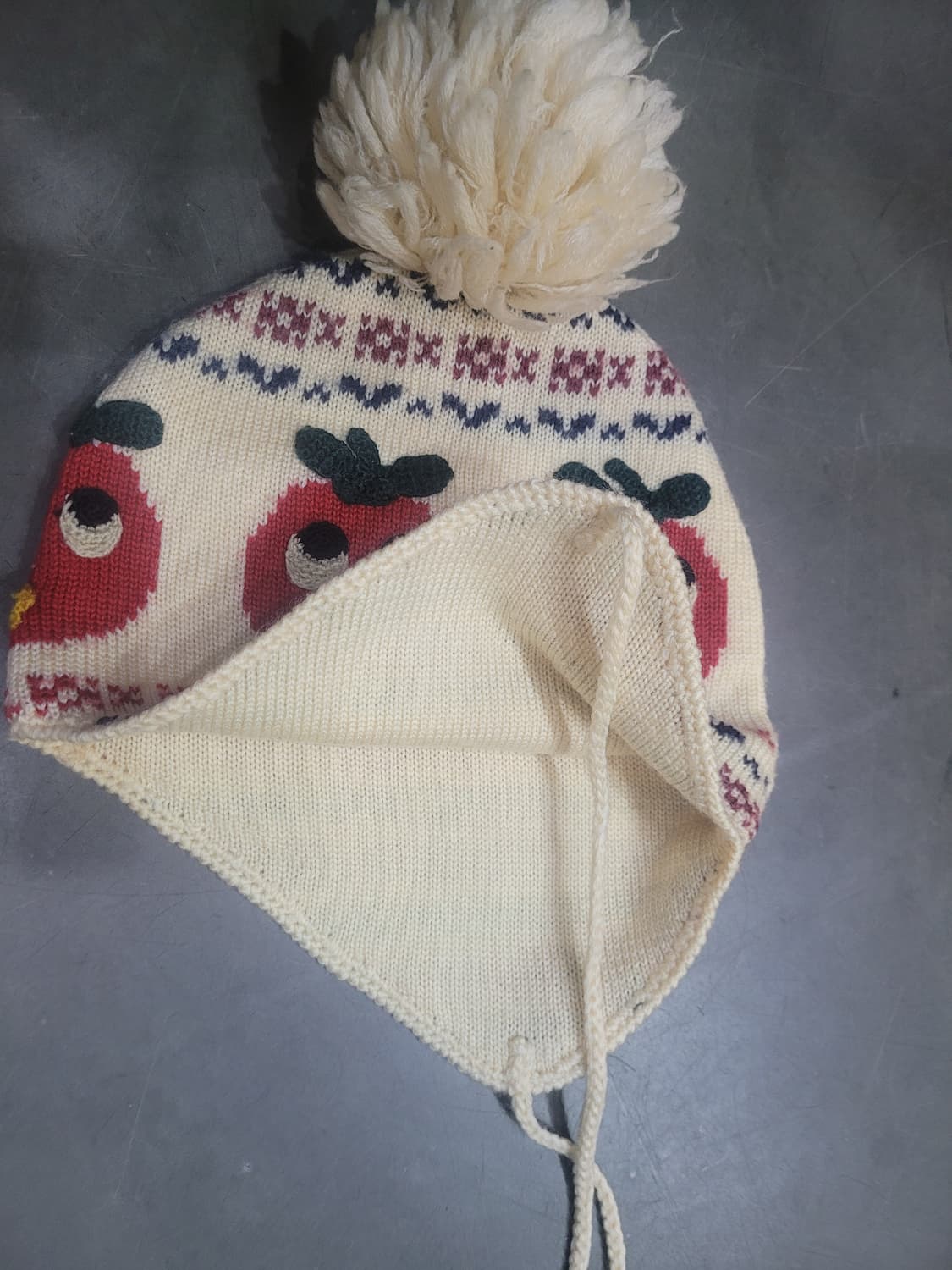 히스테릭 글래머 아카이브 비니 tomato bird knit hat 상품이미지4