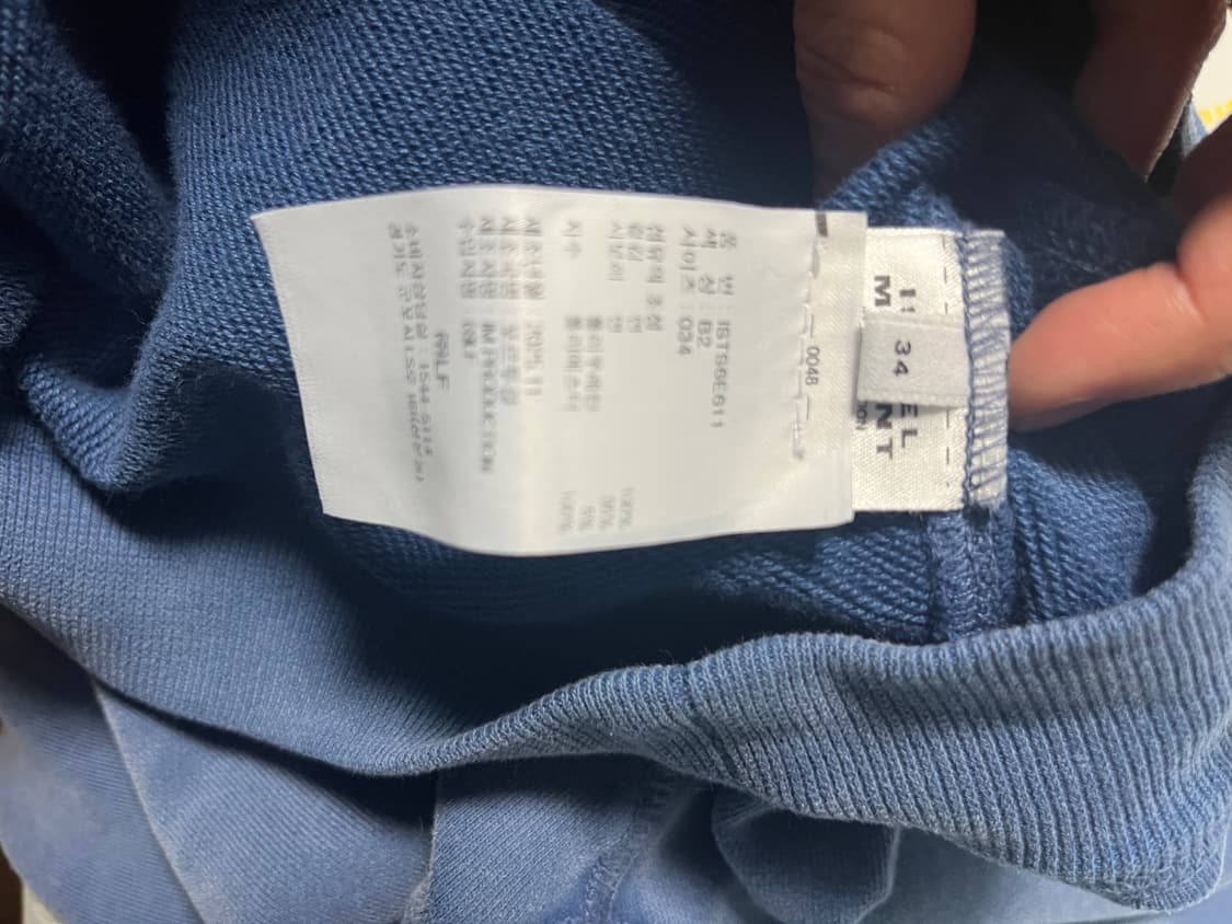 이자벨마랑셔링블루 스웻 셔츠 34 상품이미지8