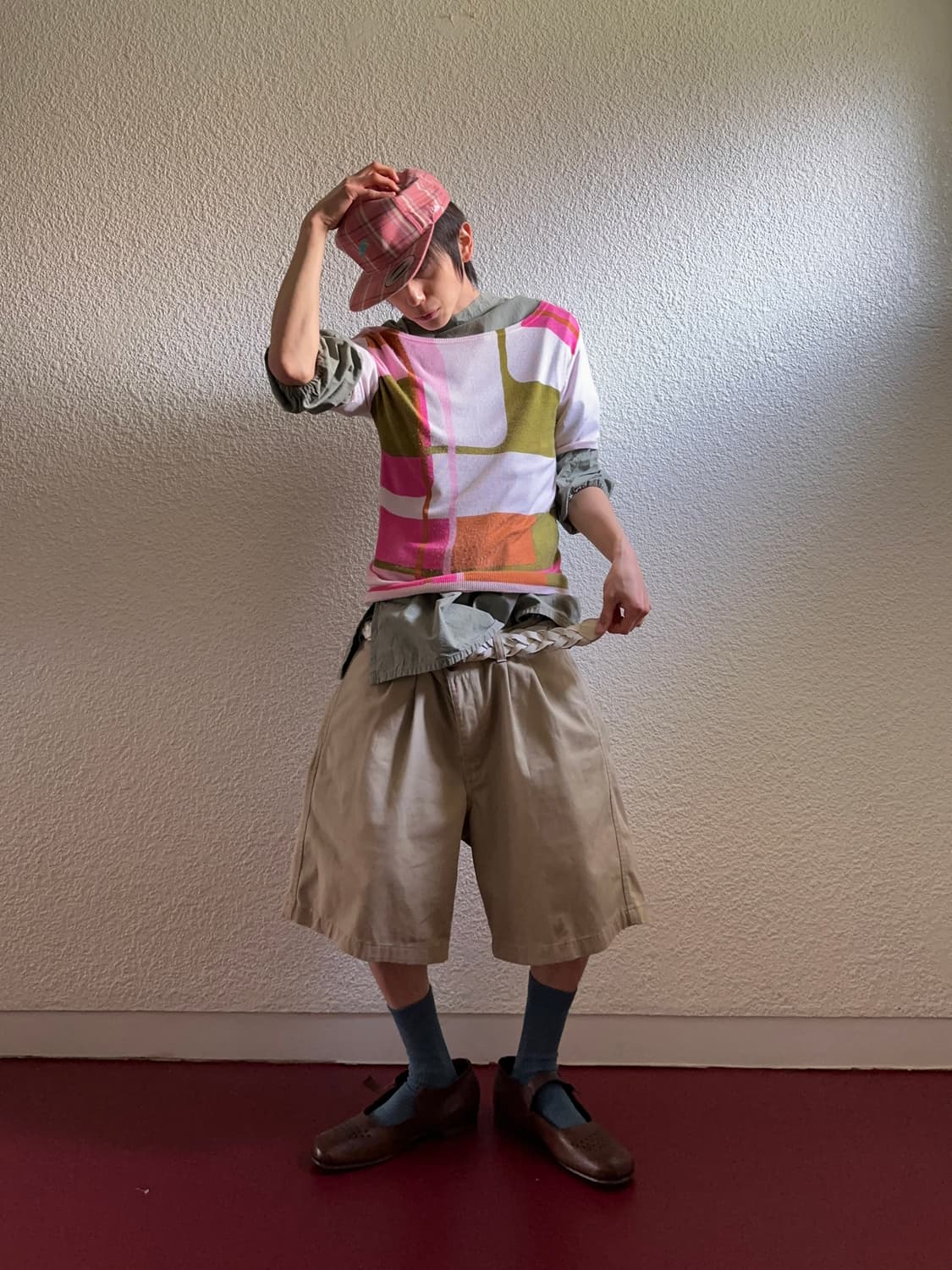 Lacasa Ashiya 지오메트릭 니트 상품이미지3