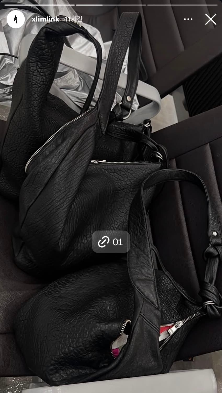 xlim ep.8 01 bag black 상품이미지1