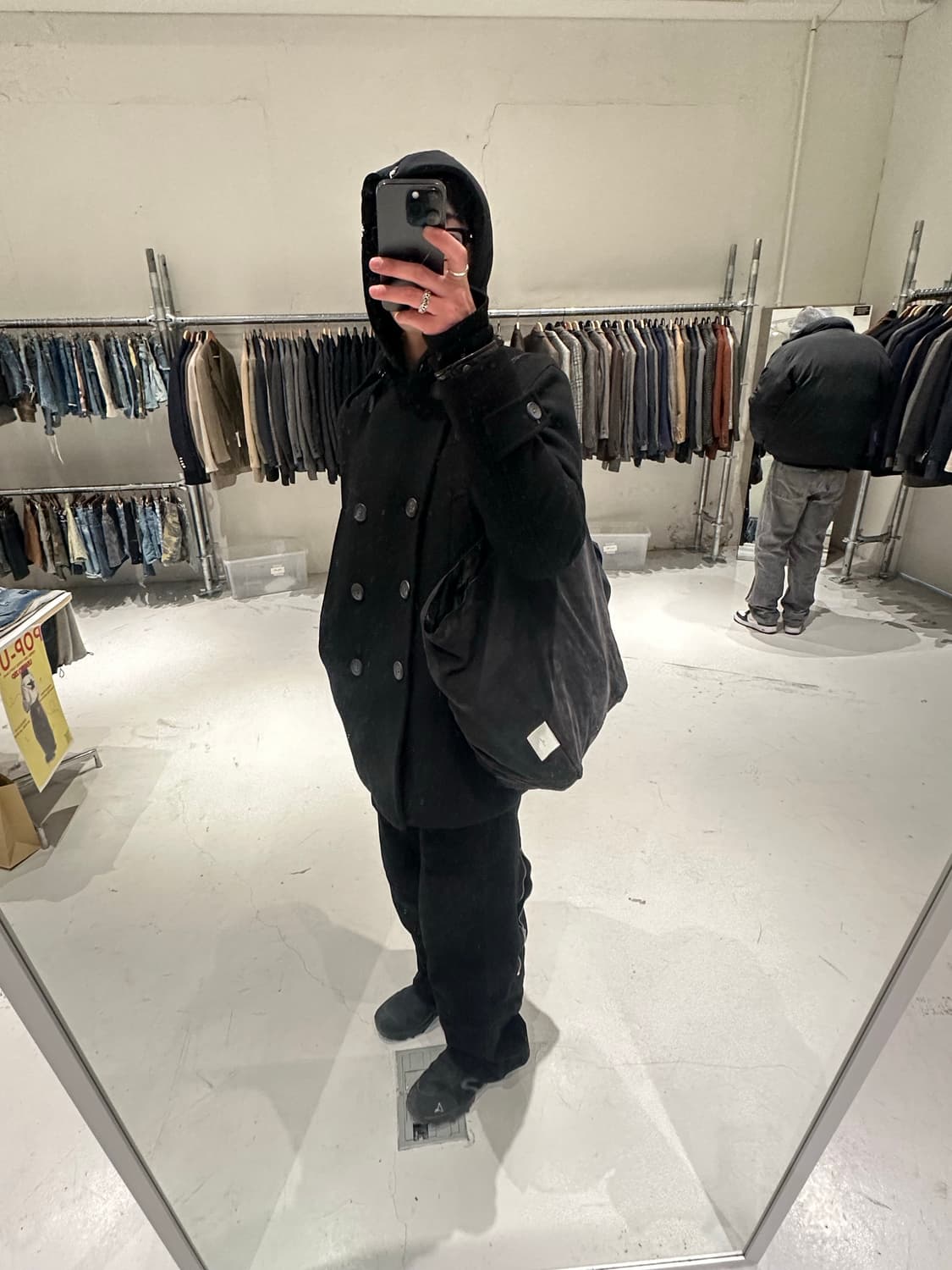 머듈 라운지백 블랙 상품이미지2