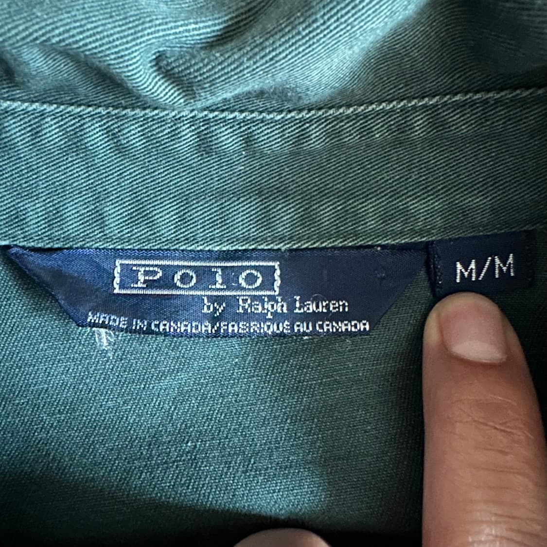 90s 빈티지 폴로 랄프로렌 스윙톱 드리즐러 자켓 상품이미지3