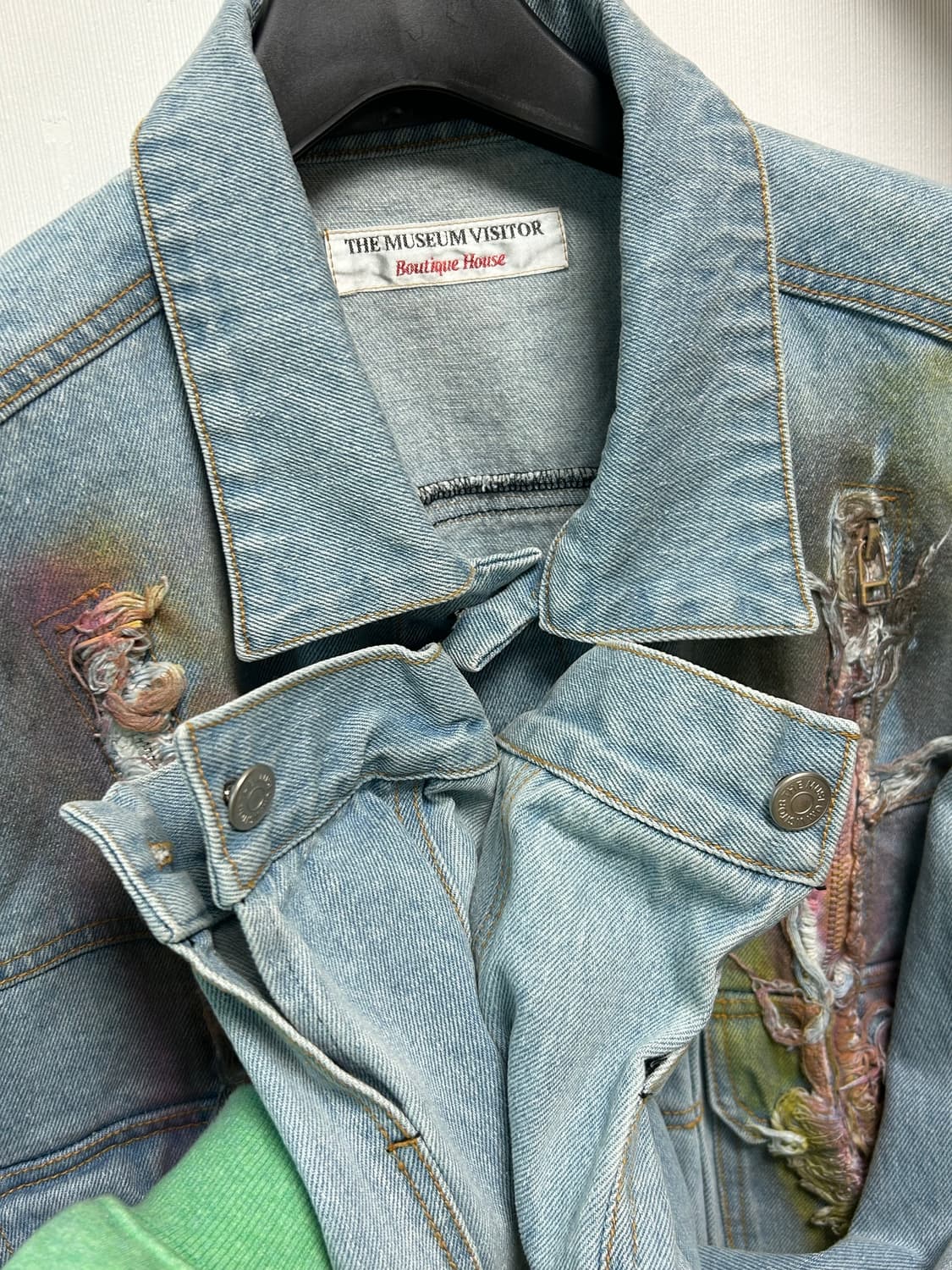 더뮤지엄비지터 데님자켓 L 상품이미지3