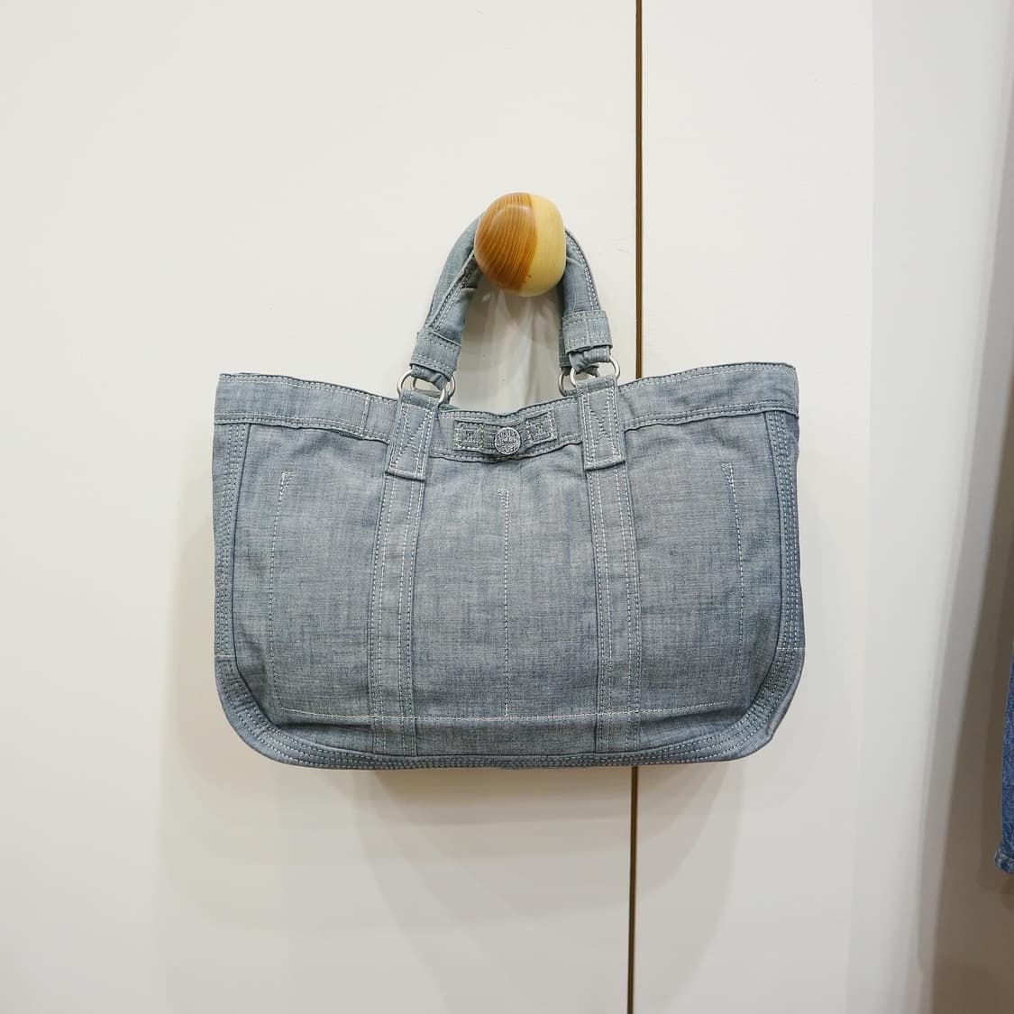 요시다포터 70주년 기념 인디고 토트백 상품이미지4