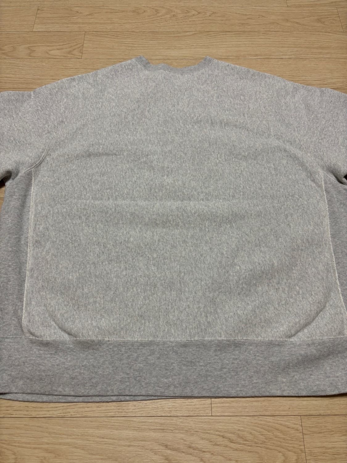 빔즈 x 민나노 x 챔피온 24aw 스웻셔츠 그레이 XL 상품이미지6