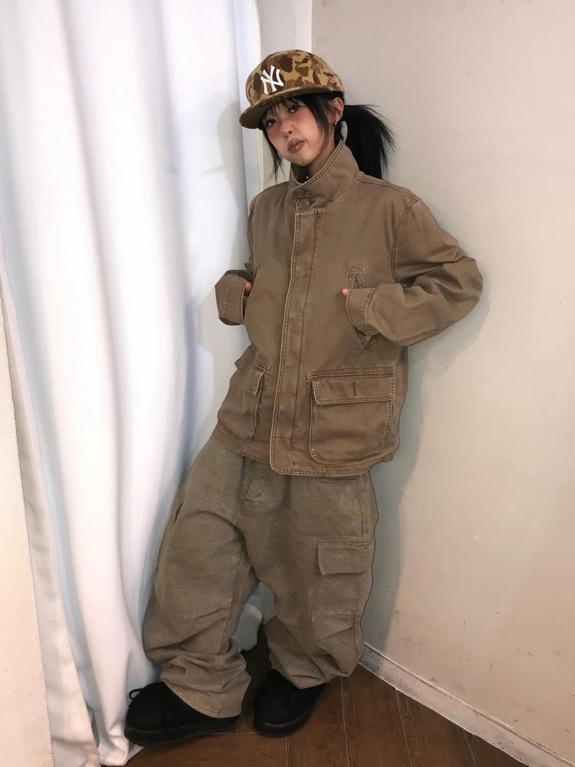 Gap High Neck Multi Pocket Jacket 상품이미지2