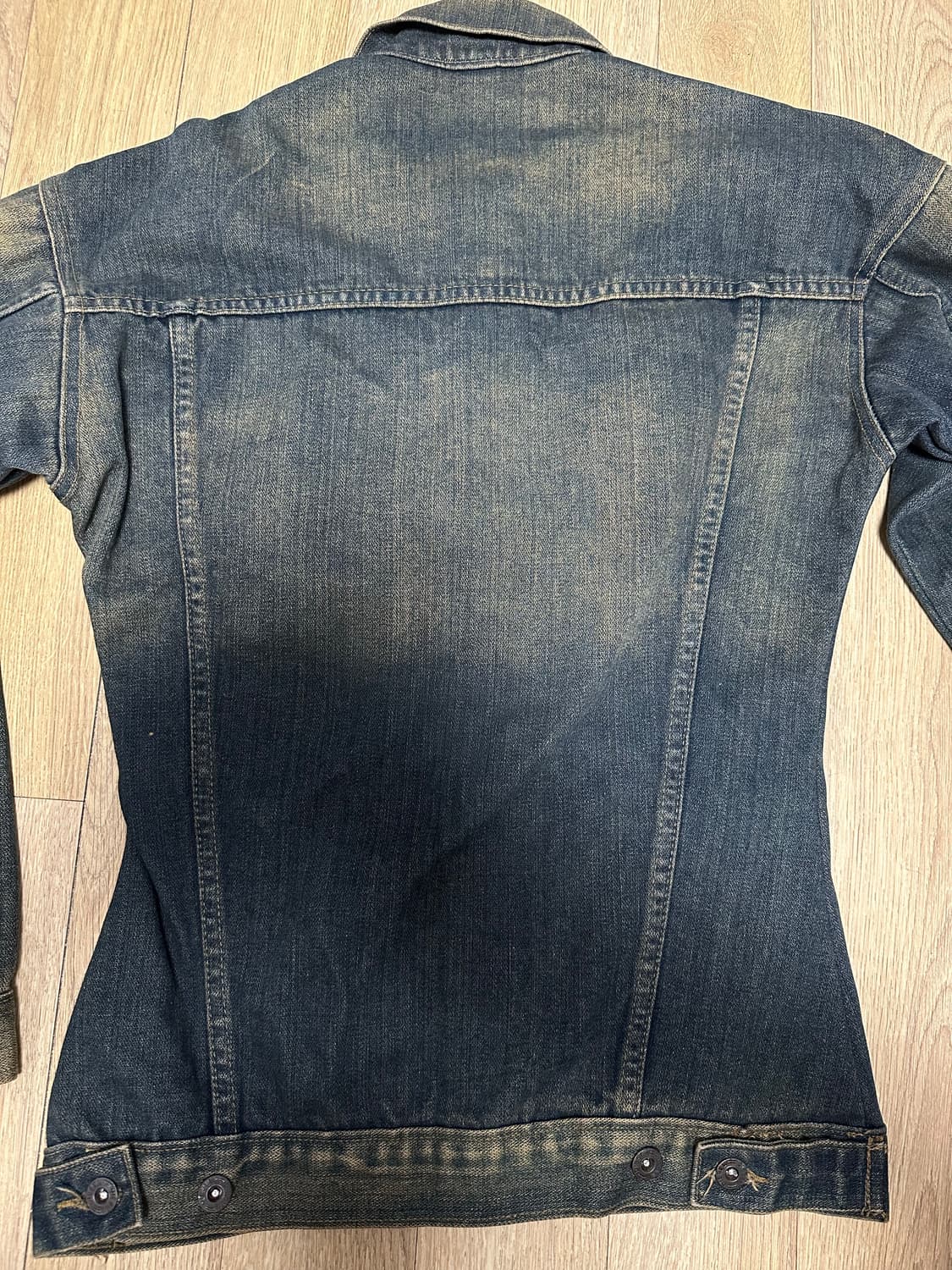 디젤 00s 해외판 데님 라인자켓 95 상품이미지5