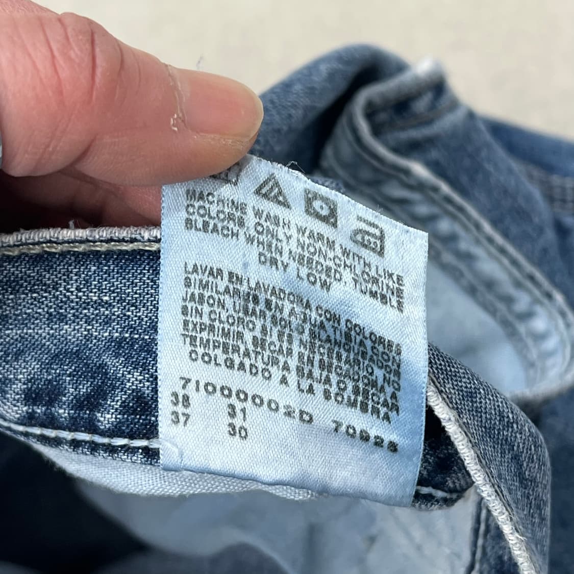 리 카펜터 데님팬츠 s09698 상품이미지8