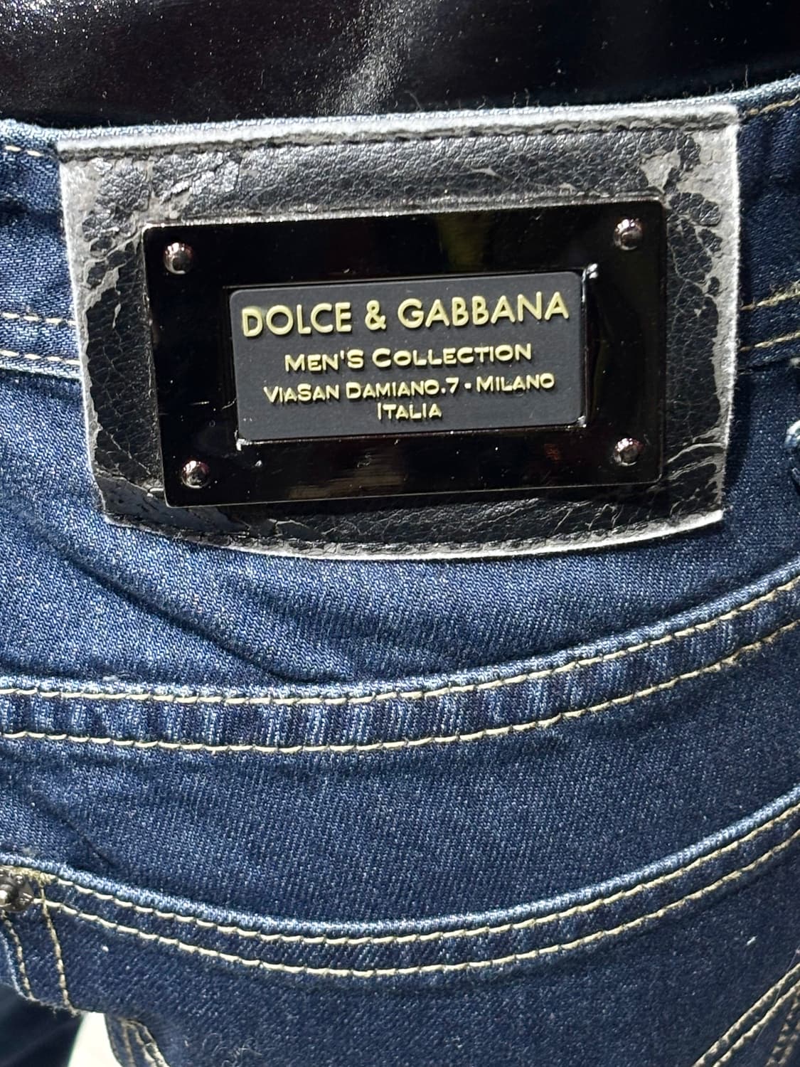 dolce & gabbana jeans 돌체앤가바나 페인팅 디테일 진 상품이미지5