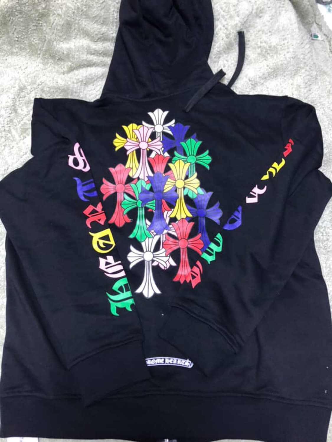 크롬하츠 멀티로고 후드집업 상품이미지2