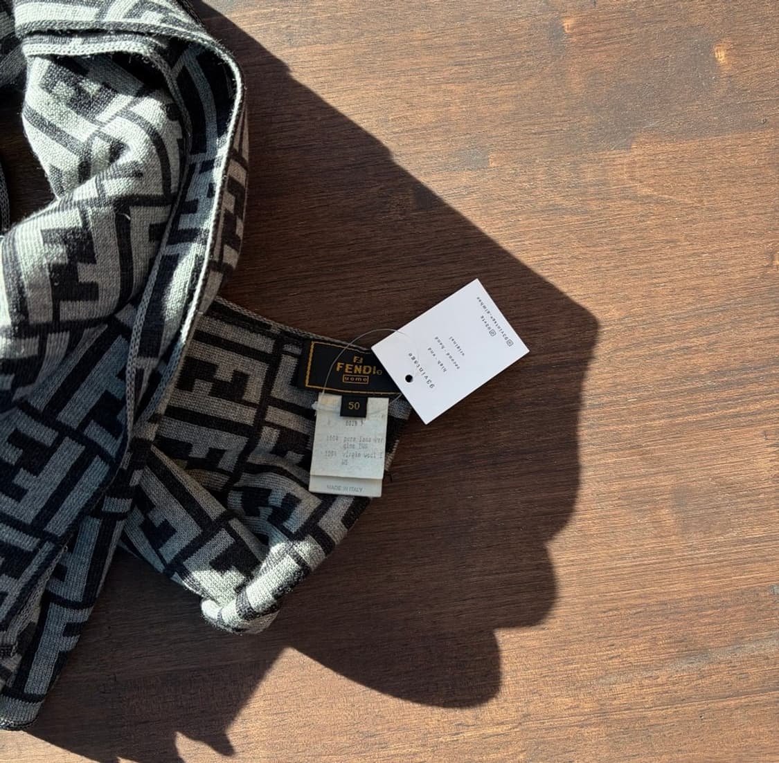 15497 - 펜디 주카 울 머플러 (버진 울 100%)  상품이미지3